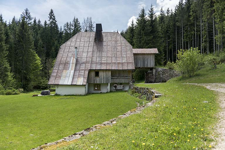 Vue d'ensemble, depuis le nord. © Sonia Dourlot / Région Bourgogne-Franche-Comté, Inventaire du patrimoine - 2017