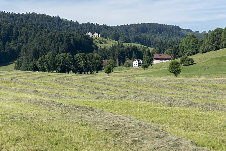 Vue d'ensemble éloignée des Jean-Jacquot, depuis le nord-est. © Sonia Dourlot / Région Bourgogne-Franche-Comté, Inventaire du patrimoine - 2017 Vue d'ensemble éloignée des Jean-Jacquot, depuis le nord-est. © Sonia Dourlot / Région Bourgogne-Franche-Comté, Inventaire du patrimoine - 2017