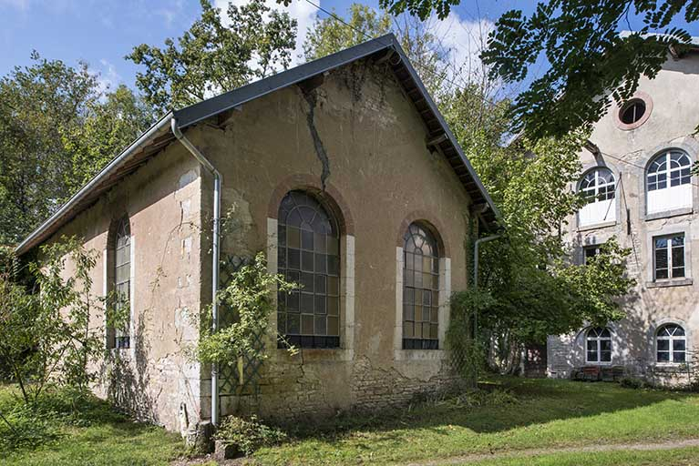 Salle de la machine à vapeur. © Jérôme Mongreville / Région Bourgogne-Franche-Comté, Inventaire du patrimoine - 2017