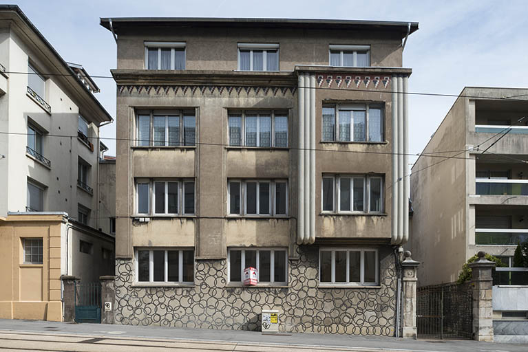 Façade antérieure. © Jérôme Mongreville / Région Bourgogne-Franche-Comté, Inventaire du patrimoine - 2017