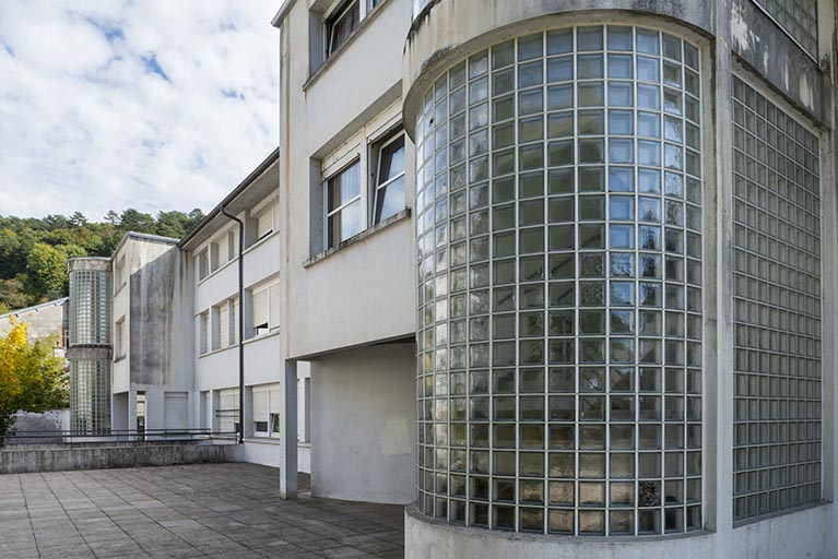 Façade postérieure. © Jérôme Mongreville / Région Bourgogne-Franche-Comté, Inventaire du patrimoine - 2017