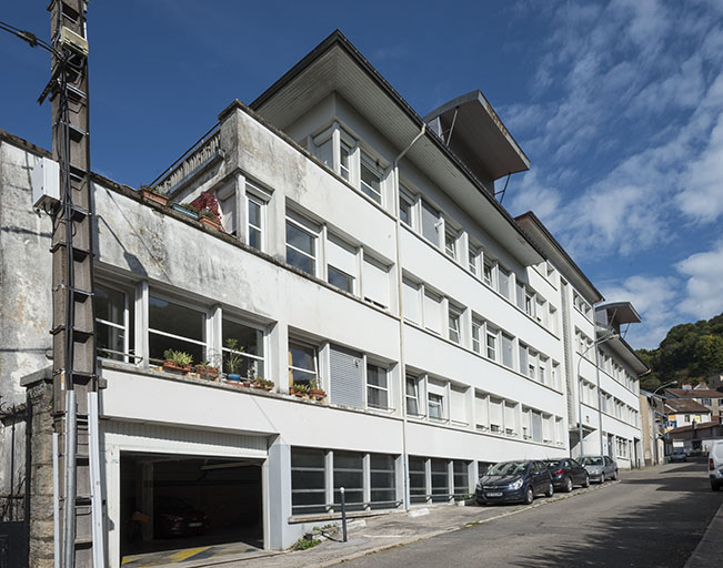 Vue d'ensemble depuis l'ouest. © Jérôme Mongreville / Région Bourgogne-Franche-Comté, Inventaire du patrimoine - 2017