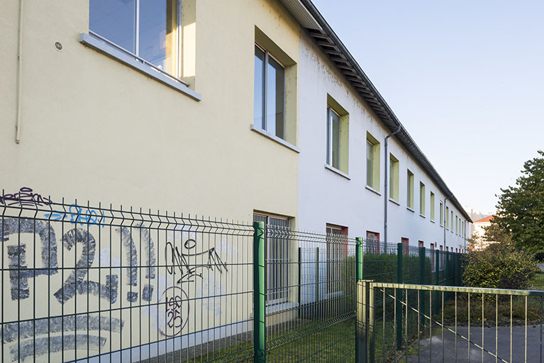 Extension nord (début années). Vue de trois quarts. © Jérôme Mongreville / Région Bourgogne-Franche-Comté, Inventaire du patrimoine - 2017