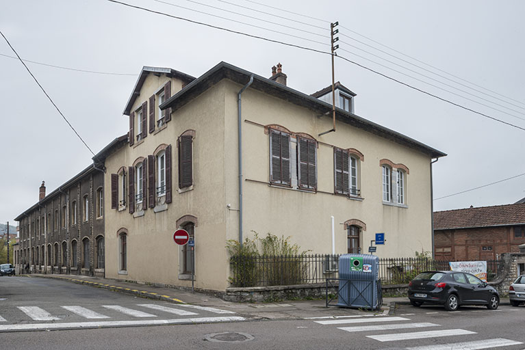 Vue d'ensemble depuis le nord-est. © Jérôme Mongreville / Région Bourgogne-Franche-Comté, Inventaire du patrimoine - 2017