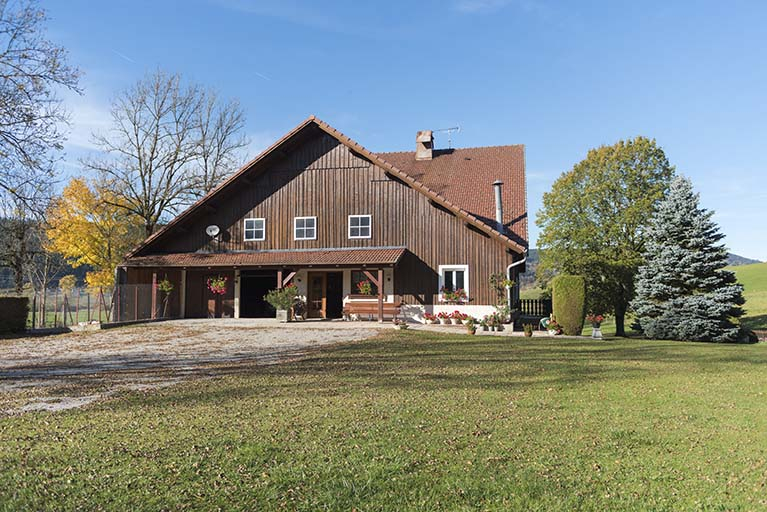 Façade antérieure (sud). © Sonia Dourlot / Région Bourgogne-Franche-Comté, Inventaire du patrimoine - 2017