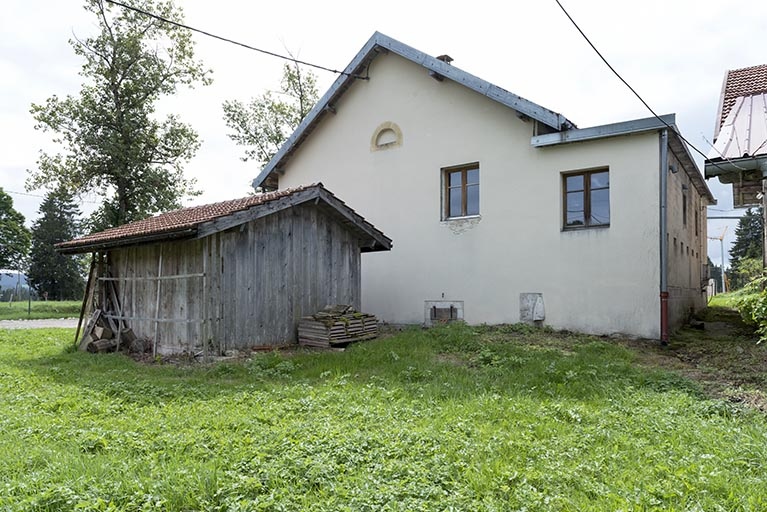 Fromagerie : façade latérale droite. © Sonia Dourlot / Région Bourgogne-Franche-Comté, Inventaire du patrimoine - 2017