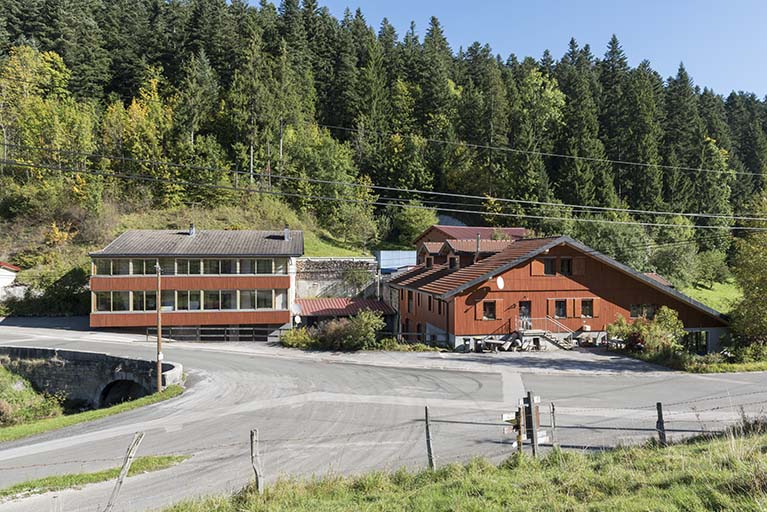 Louadey : moulin et scierie Tirode, puis scierie Vermot-Desroches et Mamet. © Sonia Dourlot / Région Bourgogne-Franche-Comté, Inventaire du patrimoine - 2017