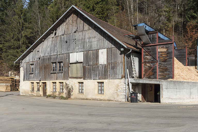 Ancienne scierie. © Sonia Dourlot / Région Bourgogne-Franche-Comté, Inventaire du patrimoine - 2017 Ancienne scierie. © Sonia Dourlot / Région Bourgogne-Franche-Comté, Inventaire du patrimoine - 2017