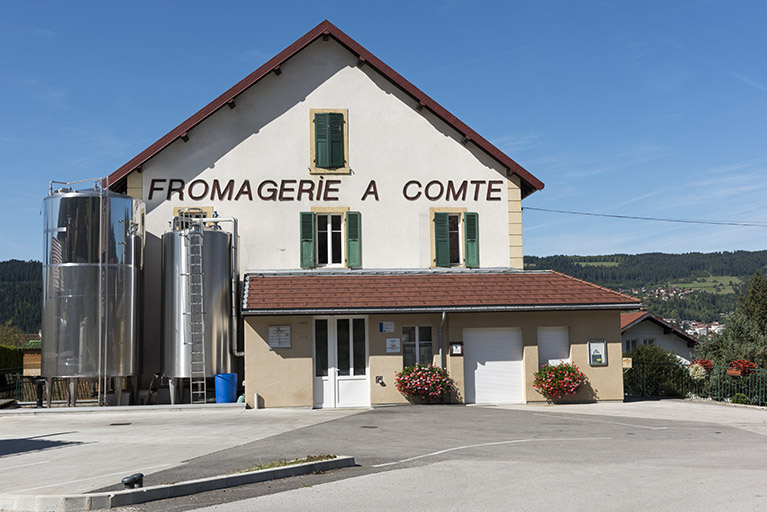 Façade antérieure. © Sonia Dourlot / Région Bourgogne-Franche-Comté, Inventaire du patrimoine - 2017
