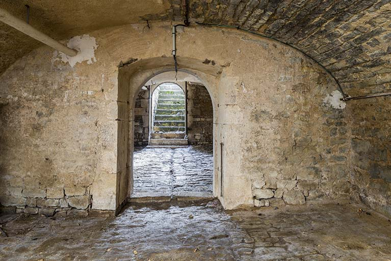 La cave voutée de la maison. © Jérôme Mongreville / Région Bourgogne-Franche-Comté, Inventaire du patrimoine - 2017 La cave voutée de la maison. © Jérôme Mongreville / Région Bourgogne-Franche-Comté, Inventaire du patrimoine - 2017