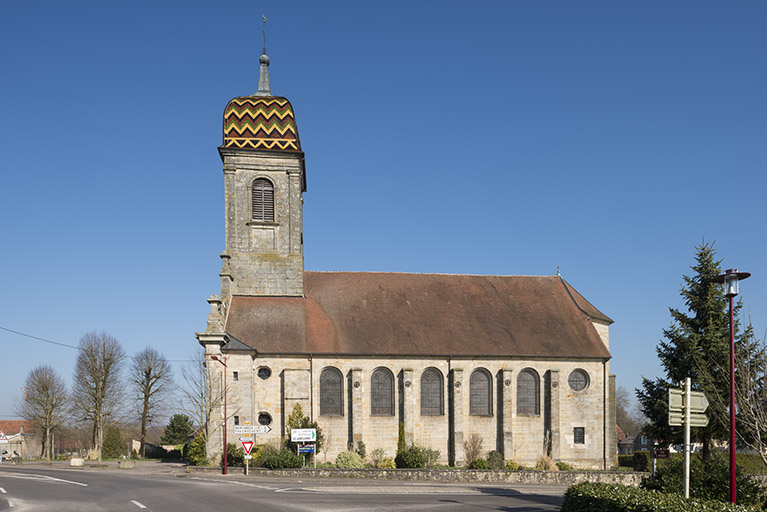 L'église Saint-Ferréol-et-Saint-Ferjeux. © Jérôme Mongreville / Région Bourgogne-Franche-Comté, Inventaire du patrimoine - 2017 L'église Saint-Ferréol-et-Saint-Ferjeux. © Jérôme Mongreville / Région Bourgogne-Franche-Comté, Inventaire du patrimoine - 2017