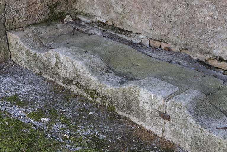 Détail dans la cour. © Jérôme Mongreville / Région Bourgogne-Franche-Comté, Inventaire du patrimoine - 2017