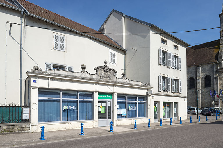 Ancien magasin "le Progrès", rue F.Mitterrand. © Jérôme Mongreville / Région Bourgogne-Franche-Comté, Inventaire du patrimoine - 2017