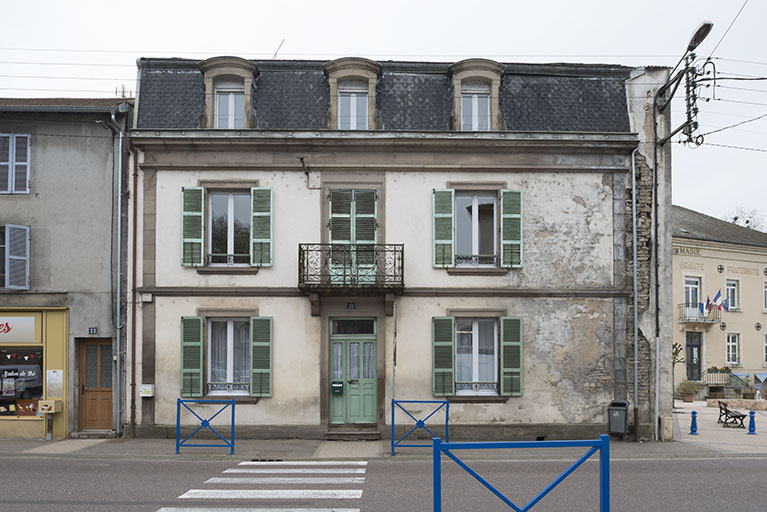 Maison "19e". © Jérôme Mongreville / Région Bourgogne-Franche-Comté, Inventaire du patrimoine - 2017