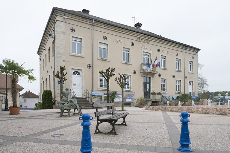 Vue de trois-quart. © Jérôme Mongreville / Région Bourgogne-Franche-Comté, Inventaire du patrimoine - 2017