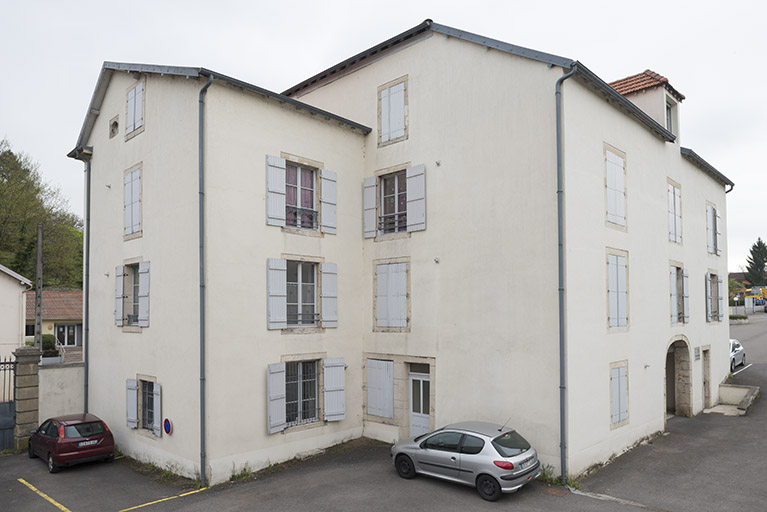 Façade ouest. © Jérôme Mongreville / Région Bourgogne-Franche-Comté, Inventaire du patrimoine - 2017