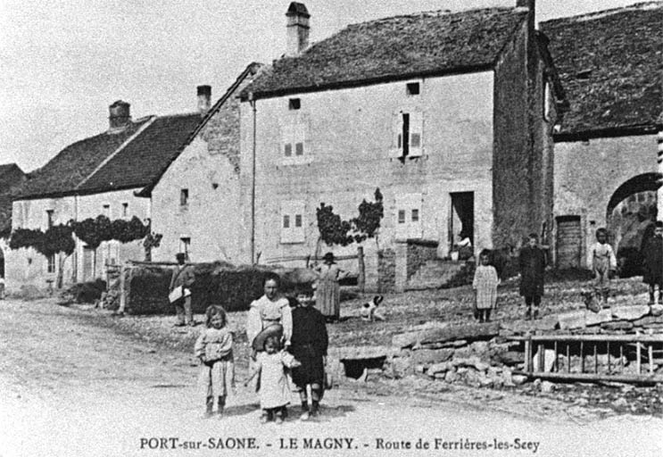 Le Magny, carte postale. © Guillaume Gézolme / Région Bourgogne-Franche-Comté, Inventaire du patrimoine - 2017