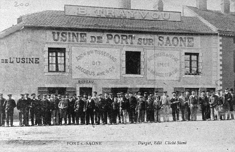 L'usine Trayvou, carte postale. © Guillaume Gézolme / Région Bourgogne-Franche-Comté, Inventaire du patrimoine - 2017