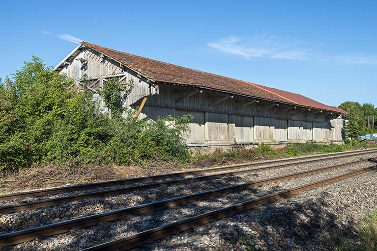 La halle à marchandises. © Jérôme Mongreville / Région Bourgogne-Franche-Comté, Inventaire du patrimoine - 2017