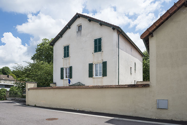 La maison Zimmerman depuis la rue de la Rezelle. © Jérôme Mongreville / Région Bourgogne-Franche-Comté, Inventaire du patrimoine - 2017