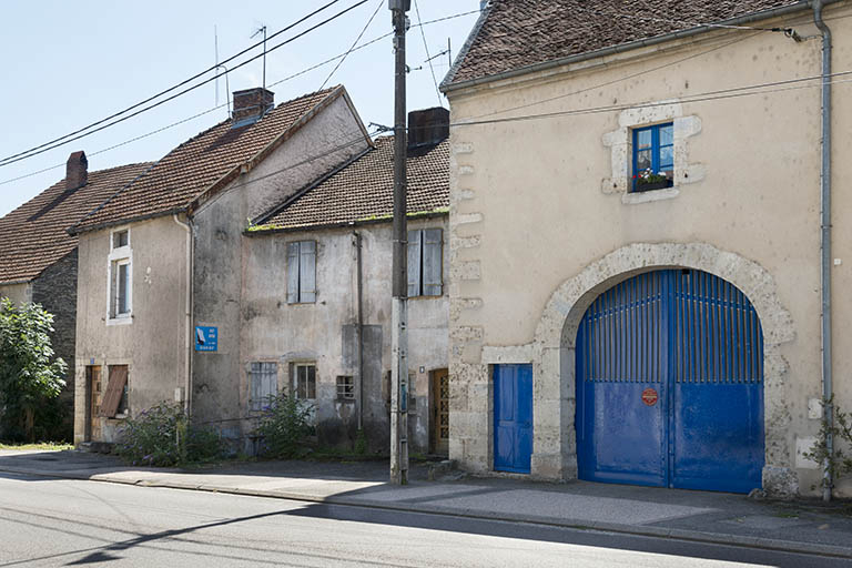 L'habitat, quartier Saint-Valère. © Jérôme Mongreville / Région Bourgogne-Franche-Comté, Inventaire du patrimoine - 2017