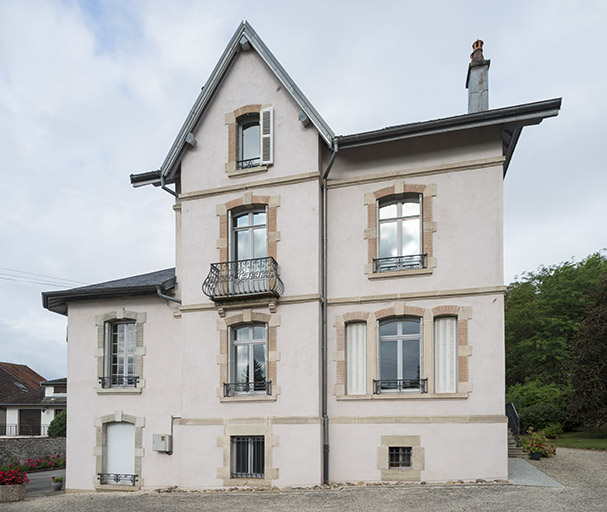 La façade principale. © Jérôme Mongreville / Région Bourgogne-Franche-Comté, Inventaire du patrimoine - 2017