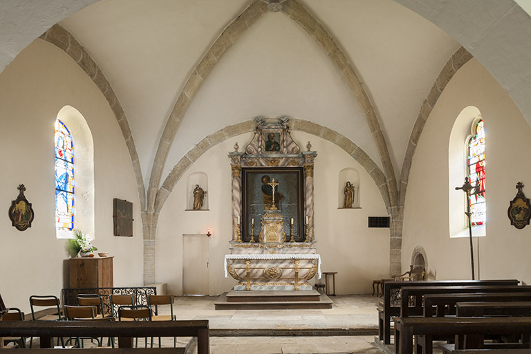 Le sanctuaire. © Jérôme Mongreville / Région Bourgogne-Franche-Comté, Inventaire du patrimoine - 2017