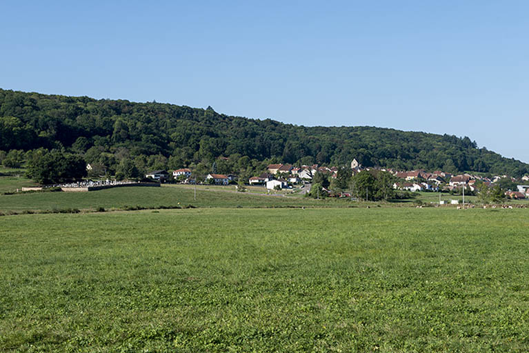 Le village de Purgerot. © Jérôme Mongreville / Région Bourgogne-Franche-Comté, Inventaire du patrimoine - 2017