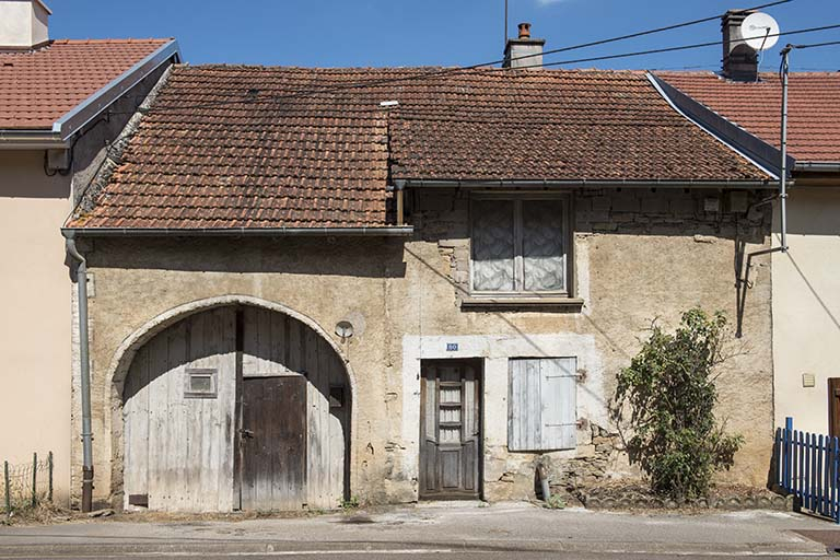 Ferme-bloc à deux travées. © Jérôme Mongreville / Région Bourgogne-Franche-Comté, Inventaire du patrimoine - 2017