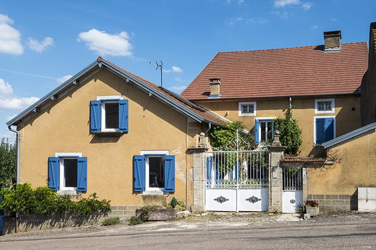 Ancien presbytère, rue du Vaux. © Jérôme Mongreville / Région Bourgogne-Franche-Comté, Inventaire du patrimoine - 2017
