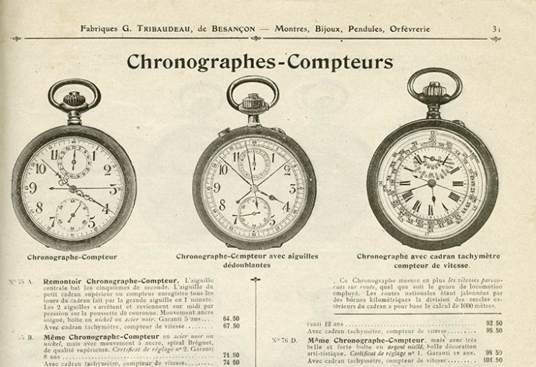 Catalogue Fabriques G. Tribaudeau, p. 31, s.d. [début 20e siècle] © Raphaël Favereaux / Région Bourgogne-Franche-Comté, Inventaire du patrimoine - 2018