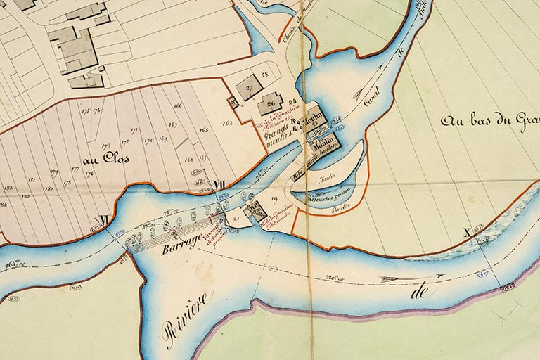 [Plan de situation], 1859. © Jérôme Mongreville / Région Bourgogne-Franche-Comté, Inventaire du patrimoine - 2018