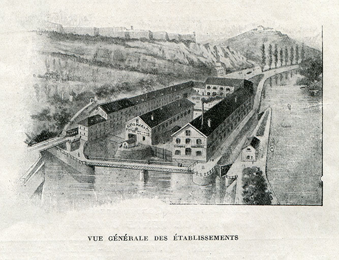 Vue générale des établissements, s.d. [1923]. © Raphaël Favereaux / Région Bourgogne-Franche-Comté, Inventaire du patrimoine - 2018