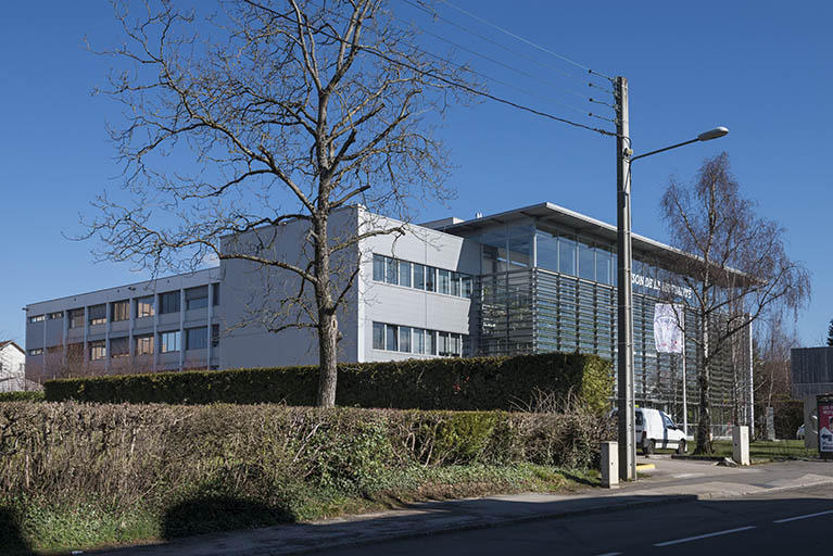 Vue d'ensemble depuis le sud. © Jérôme Mongreville / Région Bourgogne-Franche-Comté, Inventaire du patrimoine - 2018 Vue d'ensemble depuis le sud. © Jérôme Mongreville / Région Bourgogne-Franche-Comté, Inventaire du patrimoine - 2018