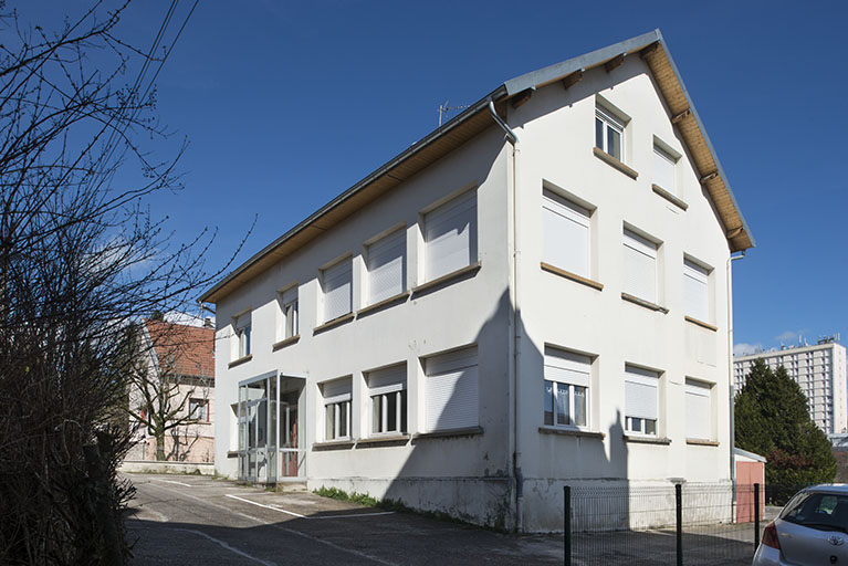 Vue de trois quarts droite. © Jérôme Mongreville / Région Bourgogne-Franche-Comté, Inventaire du patrimoine - 2018