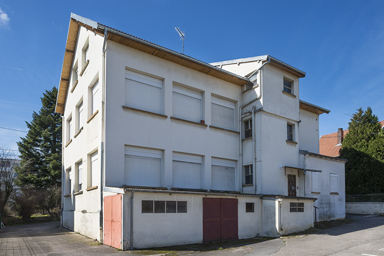 Vue de trois quarts arrière. © Jérôme Mongreville / Région Bourgogne-Franche-Comté, Inventaire du patrimoine - 2018