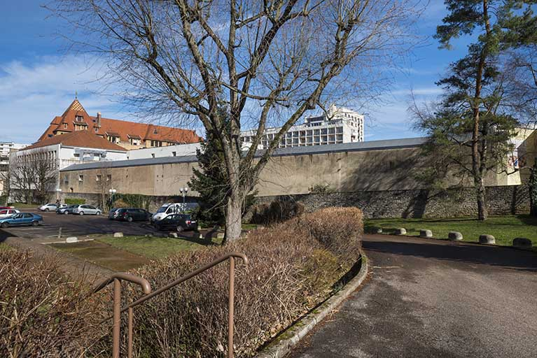 Vue d'ensemble depuis le sud. © Jérôme Mongreville / Région Bourgogne-Franche-Comté, Inventaire du patrimoine - 2018