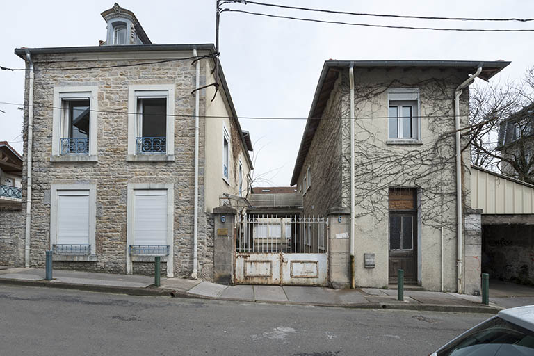 Façade antérieure. © Jérôme Mongreville / Région Bourgogne-Franche-Comté, Inventaire du patrimoine - 2018