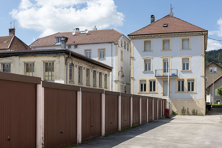 Façade postérieure. © Sonia Dourlot / Région Bourgogne-Franche-Comté, Inventaire du patrimoine - 2018