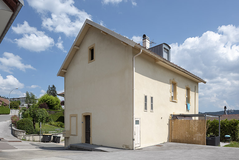 Façades postérieure et latérale droite. © Sonia Dourlot / Région Bourgogne-Franche-Comté, Inventaire du patrimoine - 2018