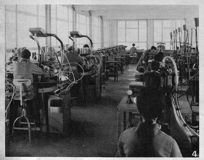 [France Ebauches] Vue générale d'un atelier, usine n° 2, 1970. © Laurent Poupard / Région Bourgogne-Franche-Comté, Inventaire du patrimoine - 2018