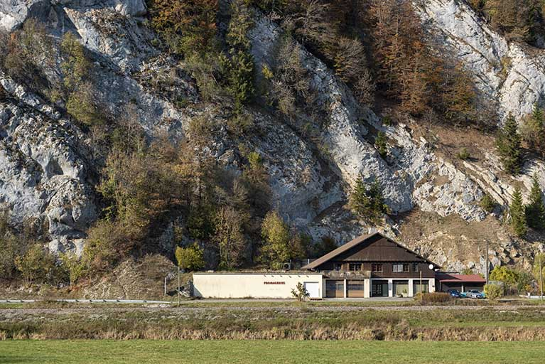 Vue d'ensemble, depuis le sud. © Sonia Dourlot / Région Bourgogne-Franche-Comté, Inventaire du patrimoine - 2018