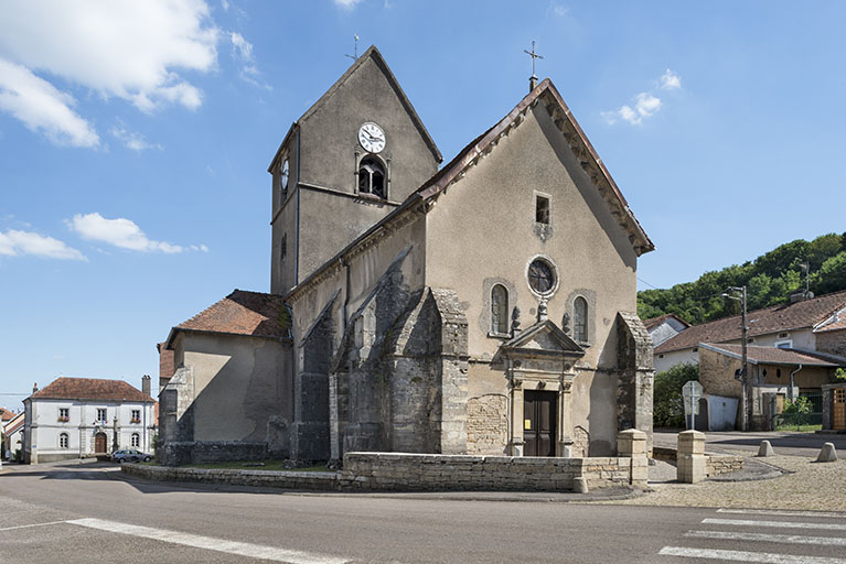 Vue avant restauration (2016). © Jérôme Mongreville / Région Bourgogne-Franche-Comté, Inventaire du patrimoine - 2018