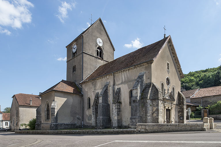 Vue avant restauration (2016). © Jérôme Mongreville / Région Bourgogne-Franche-Comté, Inventaire du patrimoine - 2018