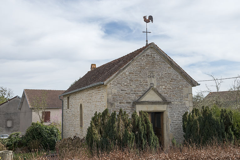 La chapelle. © Jérôme Mongreville / Région Bourgogne-Franche-Comté, Inventaire du patrimoine - 2018