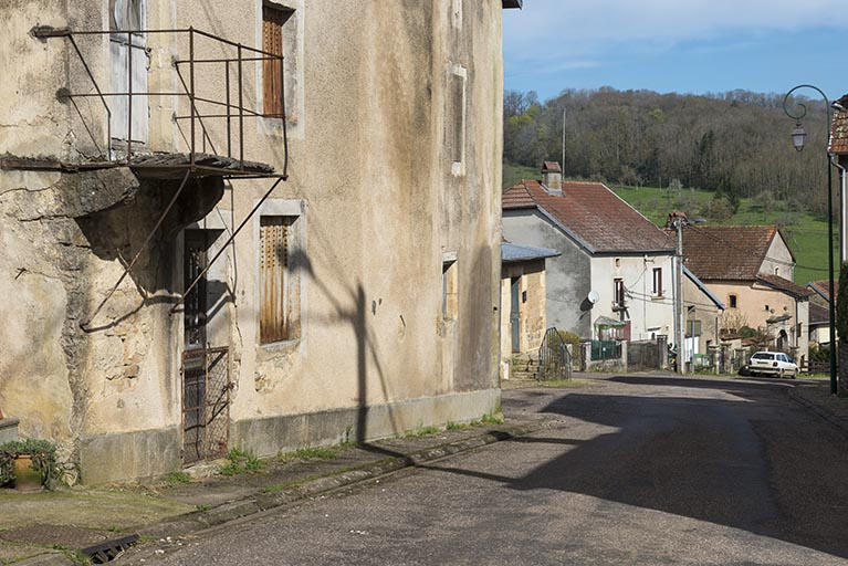 Rue du Vaux. © Jérôme Mongreville / Région Bourgogne-Franche-Comté, Inventaire du patrimoine - 2018