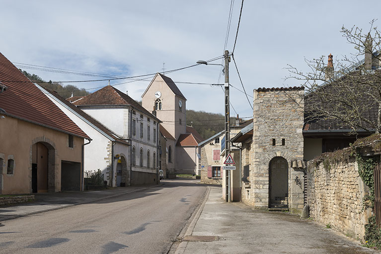 Grande rue. © Jérôme Mongreville / Région Bourgogne-Franche-Comté, Inventaire du patrimoine - 2018