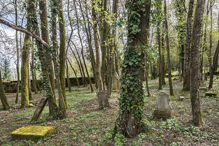 L'ancien cimetière. © Jérôme Mongreville / Région Bourgogne-Franche-Comté, Inventaire du patrimoine - 2018