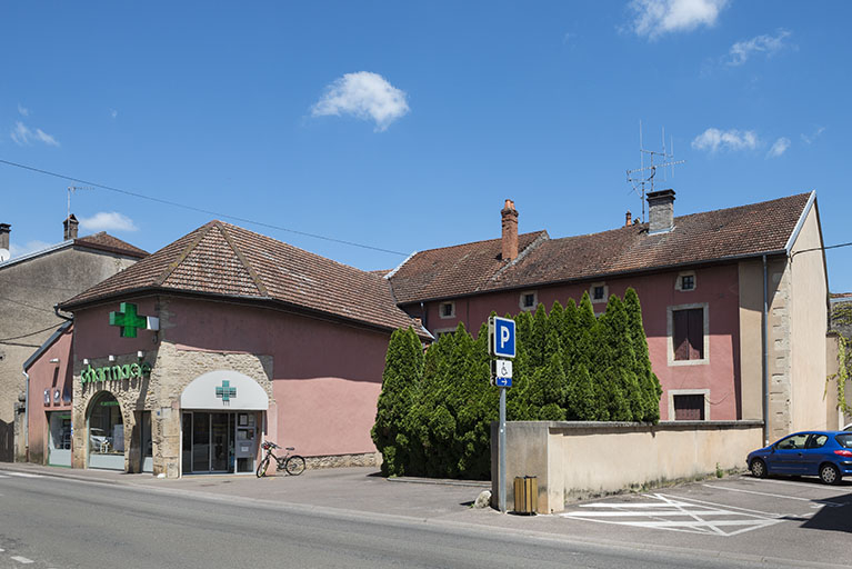 Élévation sur la rue Armand Paulmard. © Jérôme Mongreville / Région Bourgogne-Franche-Comté, Inventaire du patrimoine - 2018 Élévation sur la rue Armand Paulmard. © Jérôme Mongreville / Région Bourgogne-Franche-Comté, Inventaire du patrimoine - 2018