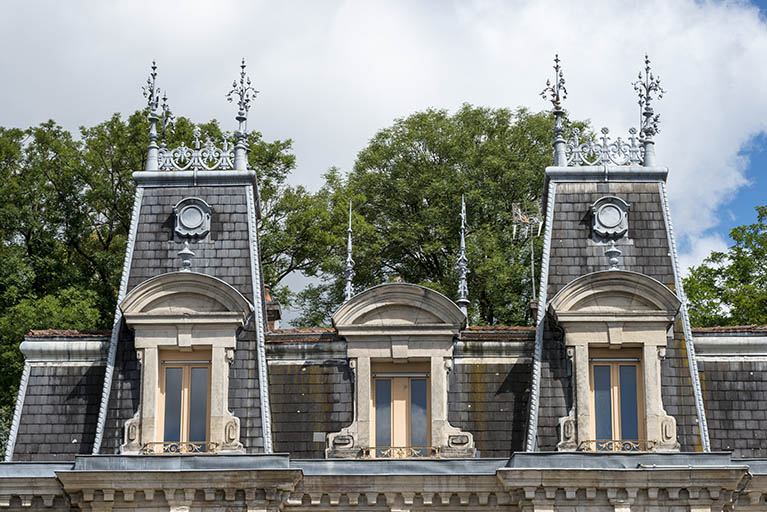 Toiture, côté sud. © Jérôme Mongreville / Région Bourgogne-Franche-Comté, Inventaire du patrimoine - 2018